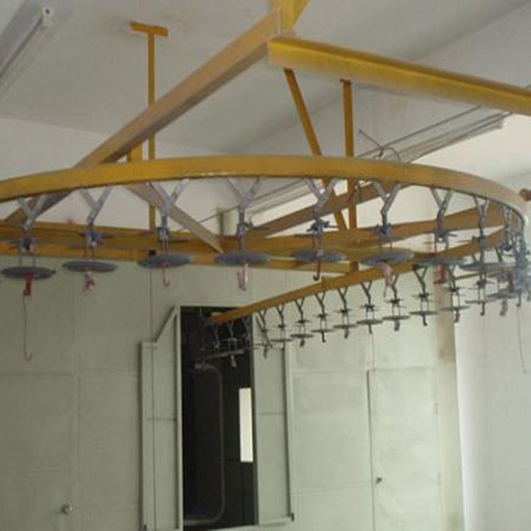 节能环保吊空喷涂线;悬挂链吊空喷粉涂装生产线